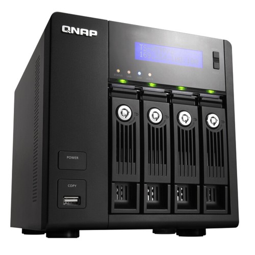 QNAP TS-459 Pro 1.8 GHz 1GB DDR II RAM 4xBay 3,5'' Nas Server - Bild 2 von 5