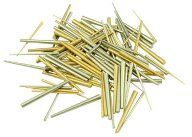 New German 50 Piece Brass or Steel Clock Tapered Pins - 10 Choices!