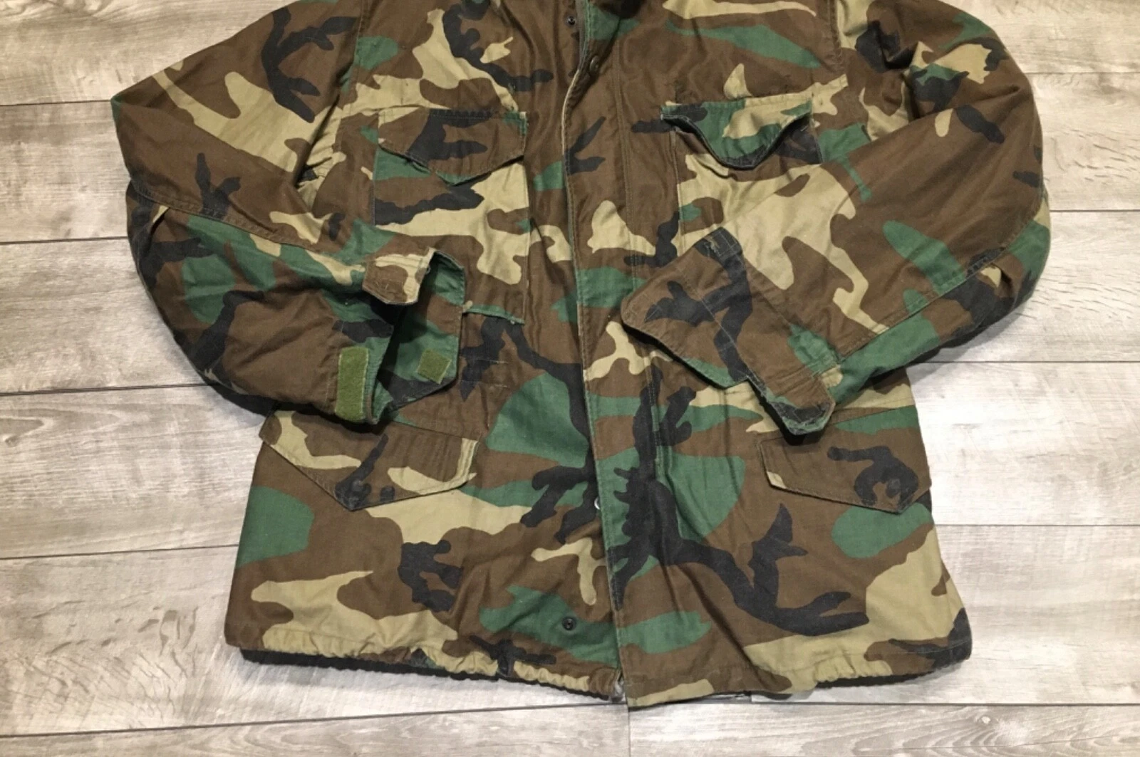 constantly-varied-gear vintage cold weather us army parka field camo jacket