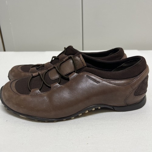 Merrell Meta dunkelbraune Stretch-Lederslipper Damenschuhe 8 - Bild 3 von 10