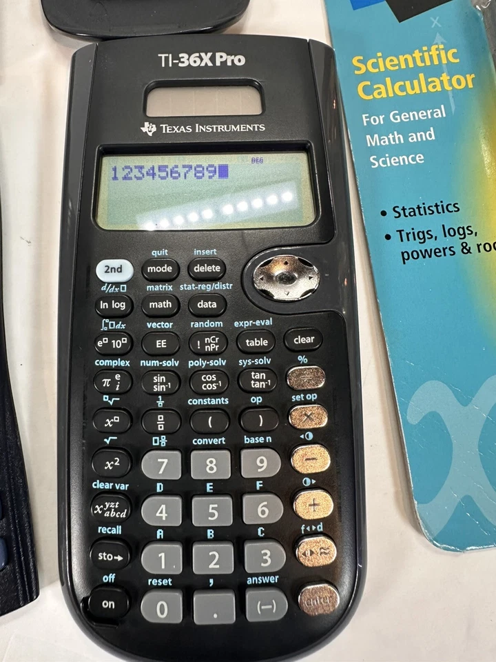 Texas Instruments TI-25X Sealed, TI-36XPro,TI-30XTI-83Plus Total 4 Calculators - Image 3 of 4