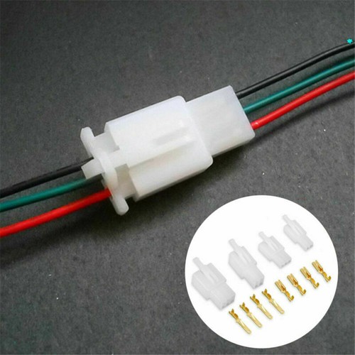 Kit 480x Connettore Filo Auto 2/3/4/6 Pin Maschio Femmina Cavo Terminale Spina - Foto 4 di 15