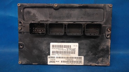 REFLASHED VIN NO SECURITY 04 DODGE CARAVAN 3.3 ECU ECM PCM 375AE 04748363AF - Picture 7 of 11