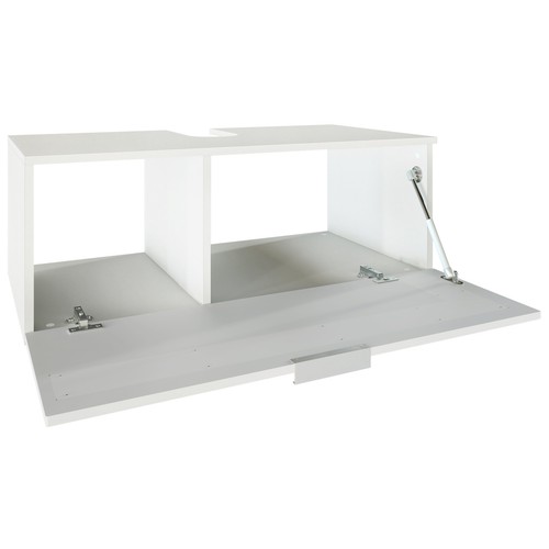 Armario de baño lavabo lavabo base espejo LED Aloha V2 blanco - Imagen 4 de 25