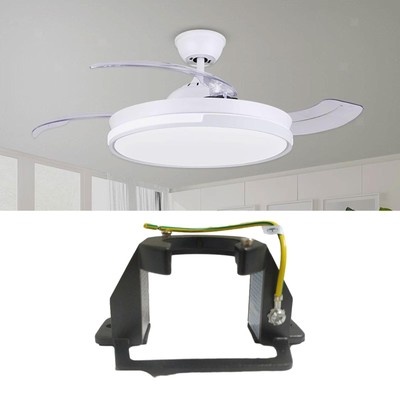 Deckenventilator Montagehalterung Halterung Black Basis Heavy Duty Stall