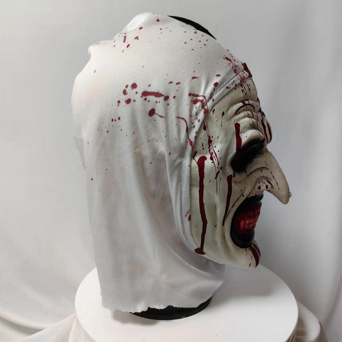 Scary Terrifier 3 Cosplay Maske Halloween Kunst der Clown blutig Latex weich - Bild 10 von 24