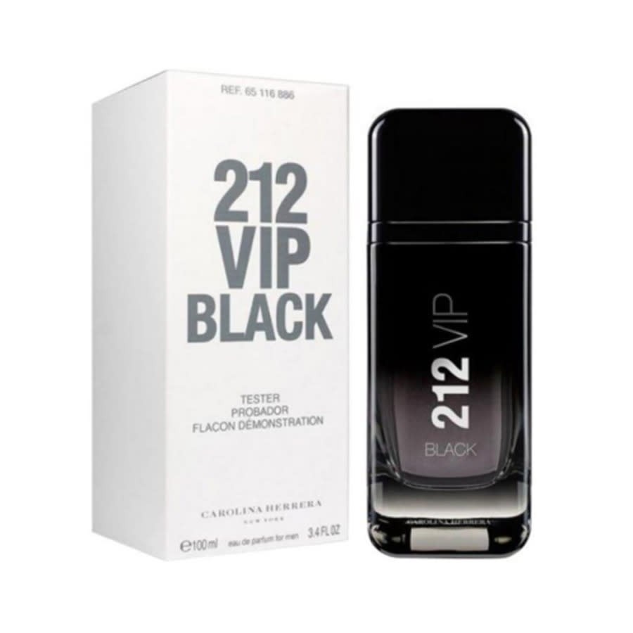Carolina Herrera Men's 212 Vip Black EDP Spray 3.4 oz (Tester) Fragrances