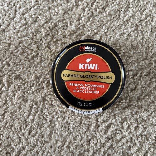 Kiwi Premium Leather Shoe Polish Paste Renews & Protects Shoes 2.5 oz