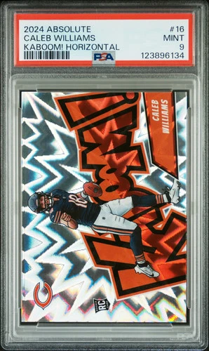 2024 Panini Absolute Kaboom! Horizontal Caleb Williams #16 PSA 9