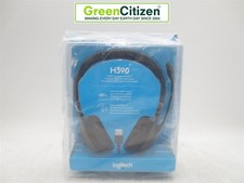 Logitech H390 USB Wired Headset, On-Ear with Noise Cancelling Mic - New Sealed
