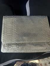 NWT Vintage Limited Edition Clutch - Silver Embossed