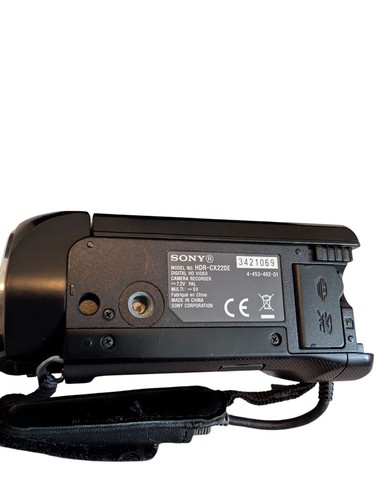 Sony Handycam HDR-CX220E videocamera HD portatile nera testata senza batteria - Foto 5 di 9