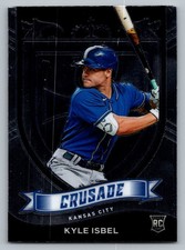2021 Panini Chronicles #24 Kyle Isbel Crusade RC Kansas City Royals Free S&H