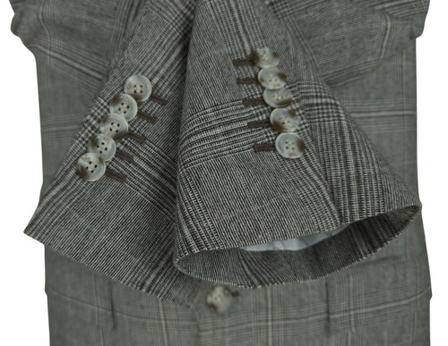 Suitsupply Mens Brown Check Wool Blazer Jacket Size EU 50 / UK 40R (M-L) - Picture 9 of 14