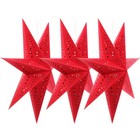 3pcs Star Ceiling Pendant Ceiling Paper Lampshade Xmas Lamp Shade