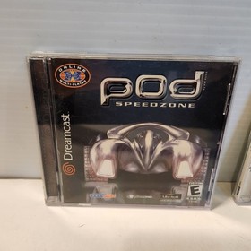 Sega Dreamcast Lot of 5 Games POD Tennis Boxing Slave Zero Supercross 2000