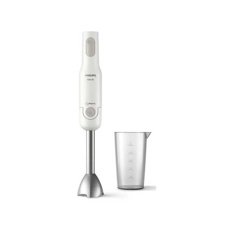 Mixeur plongeant Philips HR2534.00 avec pied métal détachable et verre mesureur 650W