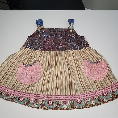 MATILDA JANE Bailey Knot Top Girls Gypsy Shirt with Pockets Size 6 - Picture 1 of 15