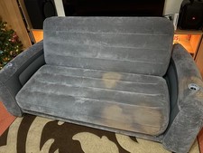 Intex Pull-Out 231x203x66cm Inflatable Sofa Bed -  Anthracite (166552NP)