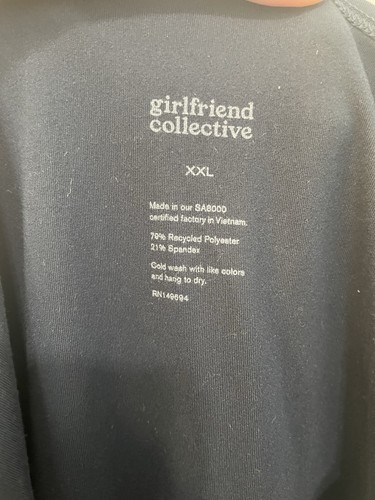 Mono Girlfriend Collective XL Mujer Azul Tejido Cami Unitard Una Pieza - Imagen 3 de 8