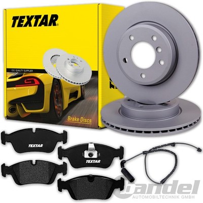 TEXTAR BREMSSCHEIBEN 355mm + BELÄGE VORNE passend für JAGUAR XF I X250