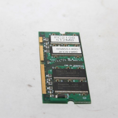 Ricoh B5855140 512MB DDR1 SO-DIMM Memory Module MP201/MP4000/MP5000 Untested - Picture 1 of 3