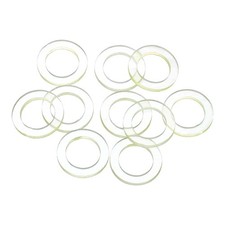 10Pcs Flat Washers, 14mm OD 10mm ID 1mm Thick PU Sealing Gasket