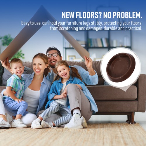 Almohadillas protectoras de piso para cestas de picnic 10 piezas almohadillas para muebles - Imagen 11 de 12