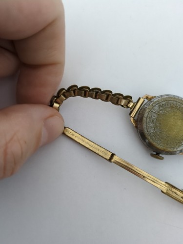 Vintage RARE MECHANICAL SWISS Watch VERDA, Rolled Gold Plated, Non Working - Picture 4 of 5