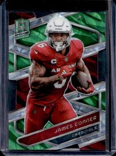 2024 Panini Spectra James Conner Neon Green Die-Cut #/30 Cardinals