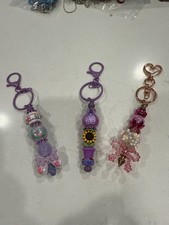 Handmade Beaded Keychains