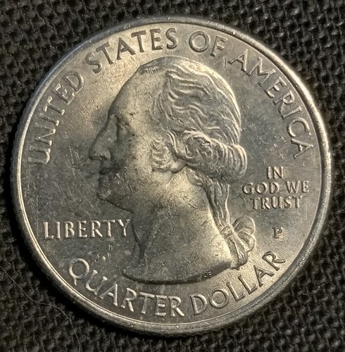2018 P Voyagers Minnesota ATB Quarter Large Die Chip Reverse - Picture 4 of 4