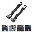2 Pcs Multi Functional Car Hooks Back Seat Headrest Concealed Storage Holder