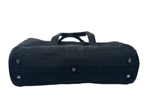 Coach Hudson Signature Aktentasche Schultertasche Computertasche schwarz F70058 - Bild 16 von 19