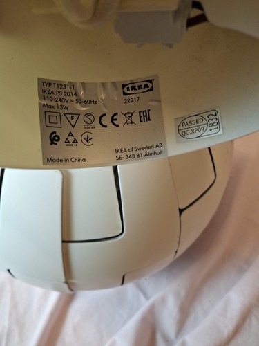 IKEA PS 2014 Ceiling Pendant Lamp Contempo Modern 14" Suspension by David Wahl - Picture 6 of 6