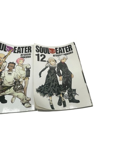 Soul Eater Manga English Volume 1-4/6/7/9/10/12/13/14/16/18 Set Of 13 RARE - Picture 6 of 23