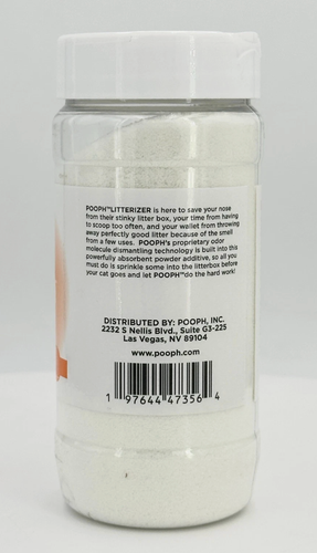 POOPH LITTERIZER The Litter Box Civilizer Katzentoilette Deodorizer, 12 oz - Bild 3 von 3