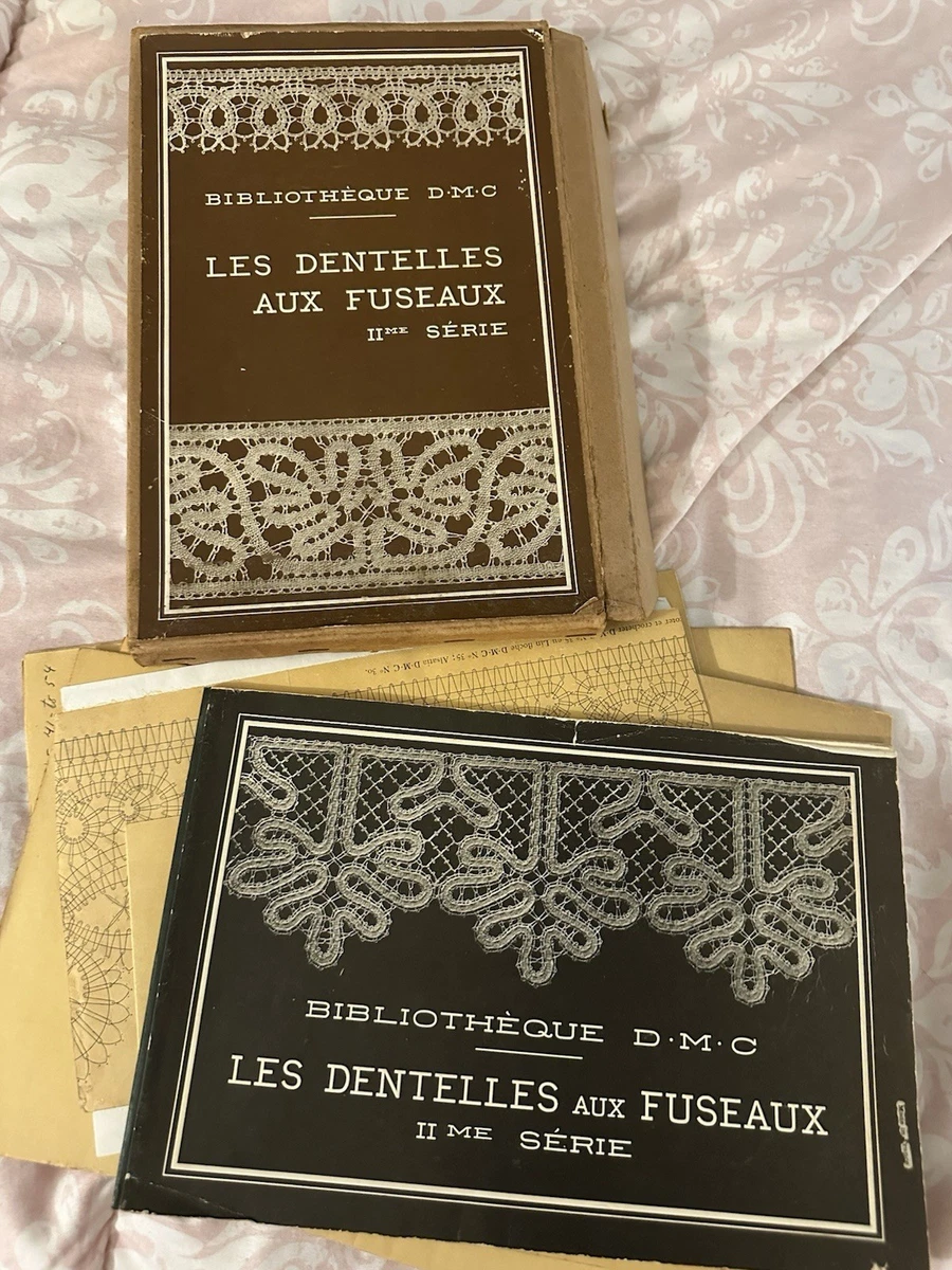 1924 DMC Les Dentelles aux Fuseaux IIme Serie Bobbin Lace Patterns Dillmont