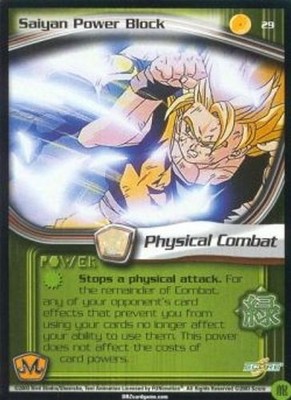 Saiyan Power Block - Babidi Saga (Limited) - Dragon Ball Z CCG (Score 2000)