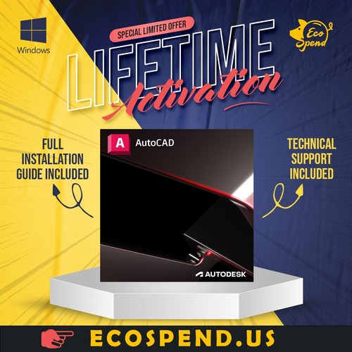 Autodesk AutoCAD 2026 Lifetime 🟩Please🟩READ🟩DESCRIPTION!!