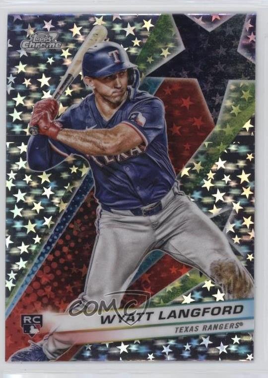 2024 Topps Cosmic Chrome Starfractor Wyatt Langford #SF-97 Rookie RC