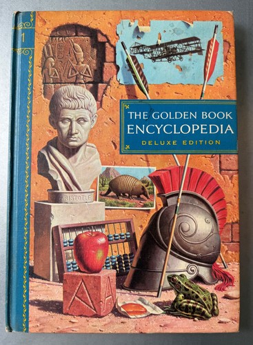 Vintage Golden Book Encyclopedia Deluxe Edition - Complete 1959 16 Volume Set - Bild 2 von 5