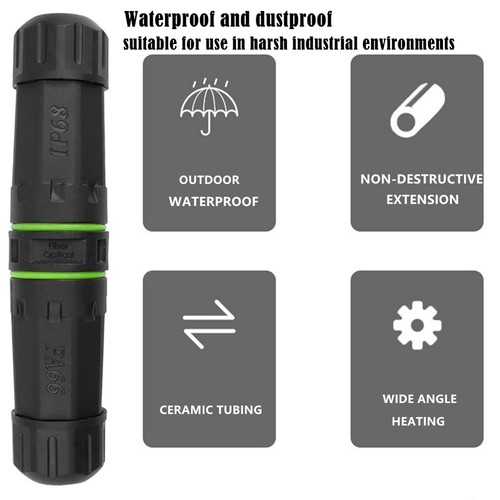 IP68 SC Dual Core Fiber Optical Coupler Extend Fiber Optic Cable Length6129 - Afbeelding 3 van 10