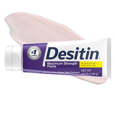 Desitin Maximum Strength Paste, 40 Zinc Oxide Paste, Diaper Rash Healing Ointme