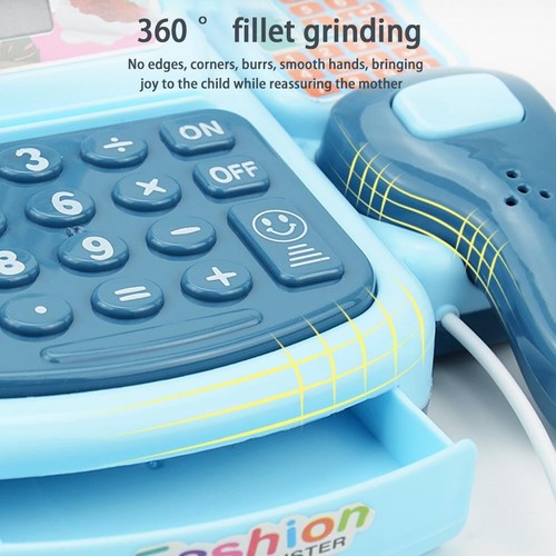 Interactive Kids Cash Register with Scanner & Sound Effects❀ B1X6 - Picture 8 of 12