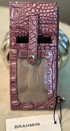 Brahmin Credit Card Wallet “Mulberry Potion” Melbourne / NWT - Picture 2 of 5