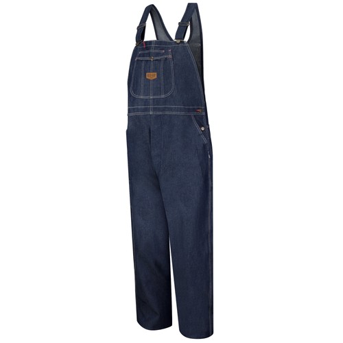 Red Kap Men's Denim Bib Overall