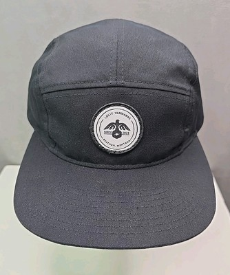 #ad Logic Vanworks hat 5 panel patch black strapback cap Bozeman Montana custom Vans $9.11