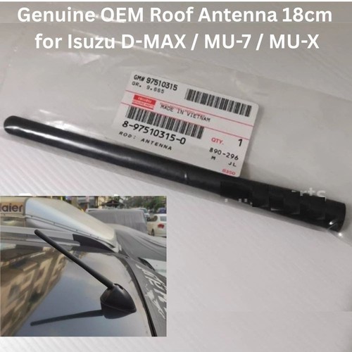 OEM Roof Antenna Mast 18cm for Isuzu D-MAX MU-7 MU-X | Center Mount | Short Type - Picture 1 of 9