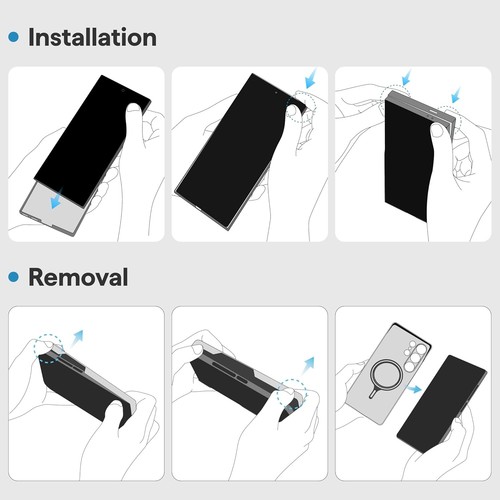 PITAKA Pinbutton Magnetic Premium Aramid Fibre Case for Samsung Galaxy S25 Ultra - Picture 8 of 9